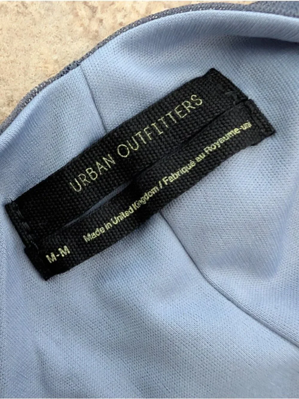 Urban Outfitters Womens M Blue Uo Rosa Mesh Halter Mini Dress Fairy Goth Grunge